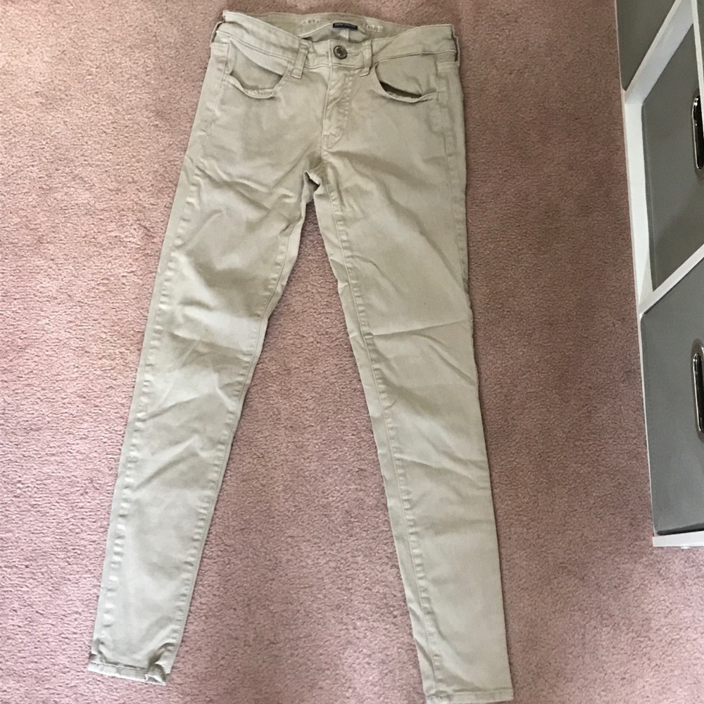 American Eagle Skinny Jean Khakis